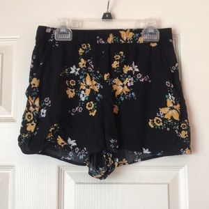 H&M Floral Soft Shorts